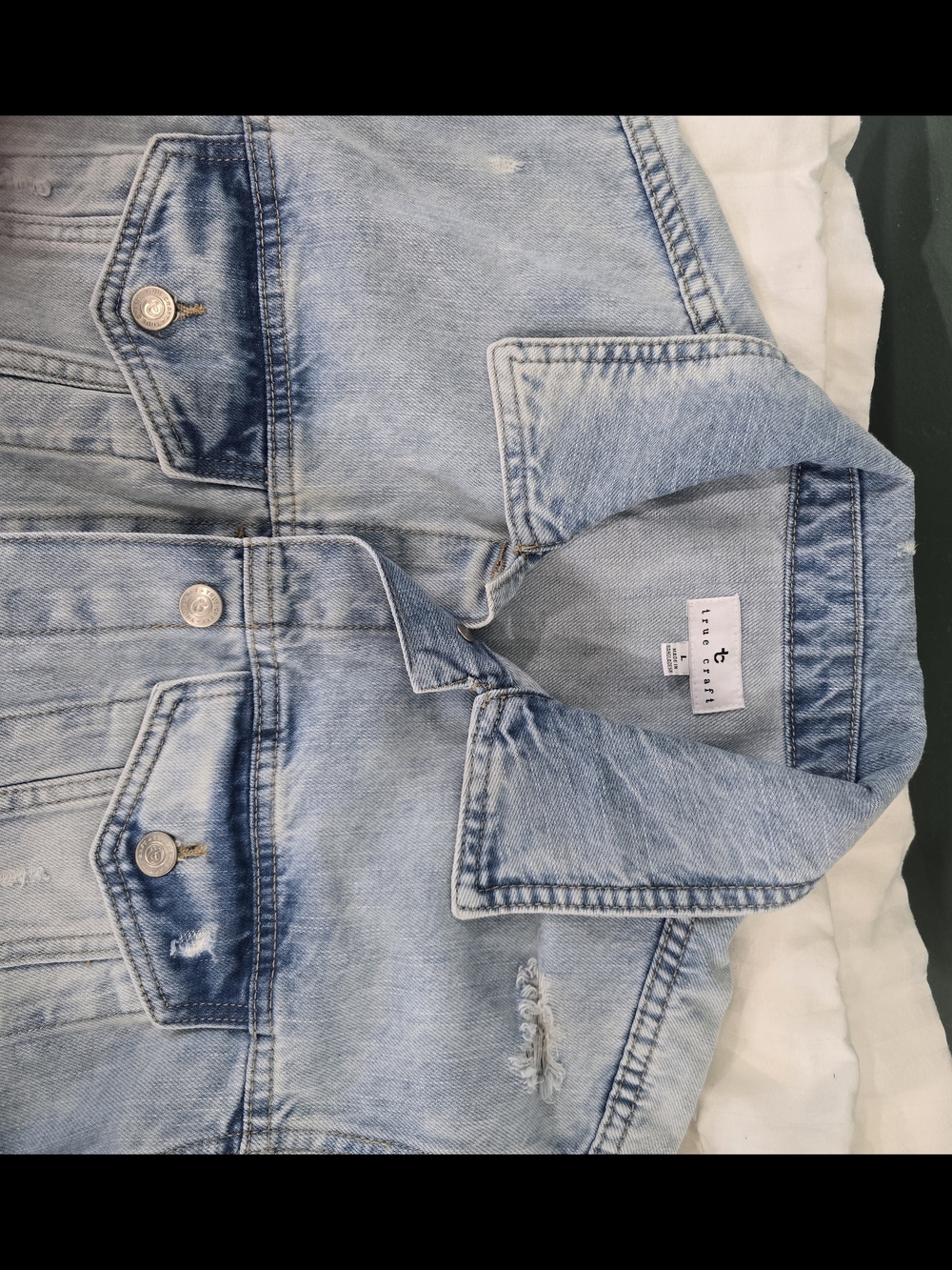 True Craft Light Blue Denim Jacket